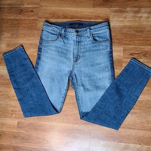 J Brand High Rise Crop Jeans - Size 27